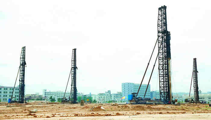 深圳·碧厦收费站桩基工程